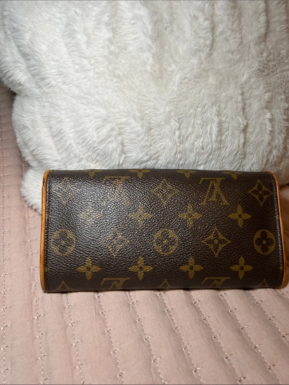 441. Louis Vuitton PM twin Pochette with COA